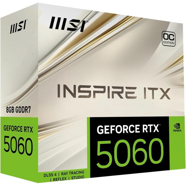 MSI GeForce RTX 5060 8G INSPIRE ITX OC グラフィックスボード