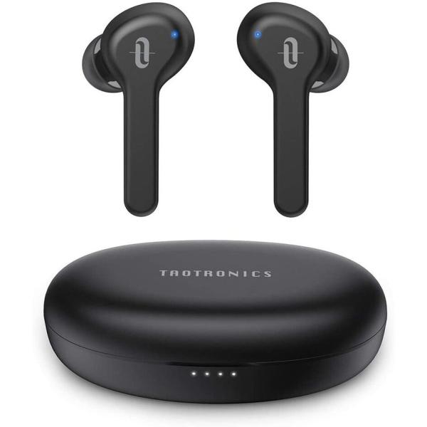 TaoTronics ワイヤレスイヤホン Bluetooth 5.0 【令和最新版 第4世代 MCSync技術採用】高音質 30時間連続再生  IPX7完全防水 SoundLiberty 53