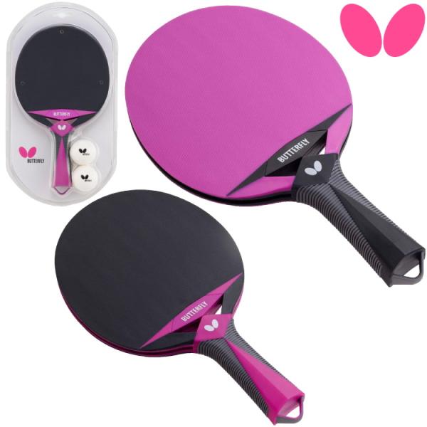 木材を使用していないため、水に濡れても心配なし。手軽にアウトドアでも卓球を楽しめるレジャー用ラケットです。●商品名　バタフライ アウトドアラケット 77350ラバーばりラケット●タイプ　シェーク※両面にラバーが貼られています●ブレード構成　...