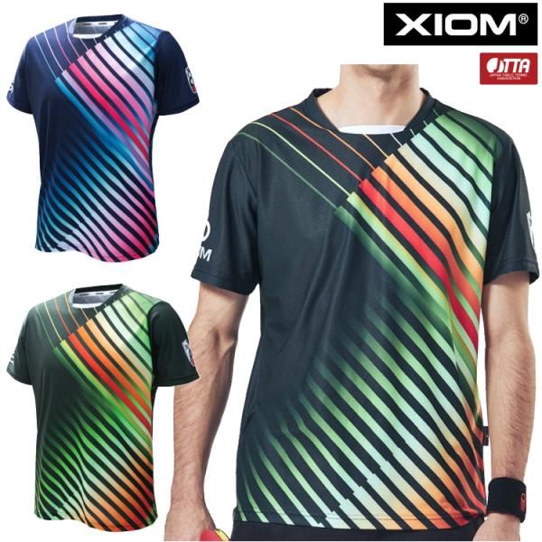 洗練されたグラフィックのグラデーションデザインイタリア製の生地で、ジャカードのオープンメッシュスパンデックスで作られています。 吸汗機能により、プレー中もドライな状態を保ちます。 三日月形のジャカード菱形パターンのオープンメッシュスパン素材...