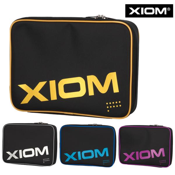 スクエアなフォルムで機能性抜群のラケットケース。ケースの形状に合わせた角の丸いインナートレーで、クリーナーやスポンジなど小物がスッキリ収まるのがポイント。ボール2個、ラケット2本を収納できる。●商品名　XIOM ユニフィカケース RAC00...