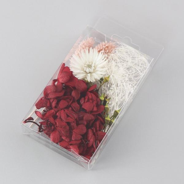 【商品番号：770631】２００ｍｌのガラスボトルに合わせた花材のセットです。クリアケースに入れていますので、保管の際も花材がつぶれる心配がありません。ハーバリウムをつくるのがはじめての方でもバランスよく作りやすい花材がセットになっています...