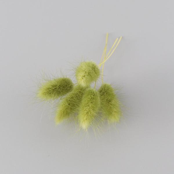 ラグラスは、ハーバリウム制作のワンポイントアクセントとして最適です。少量をクリアケースに入れていますので、小出しで使いたい場合に便利で、保管の際も花材がつぶれる心配がありません。お好みに応じて色をお選びください。※天然素材ですので、色味やボ...