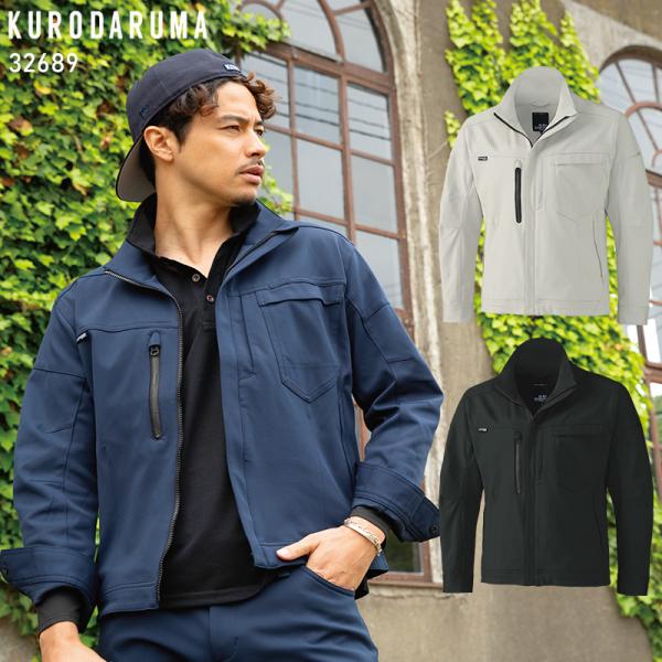 MARINE 長袖ジャケット サイズ4 黒 sunwork_140-32689