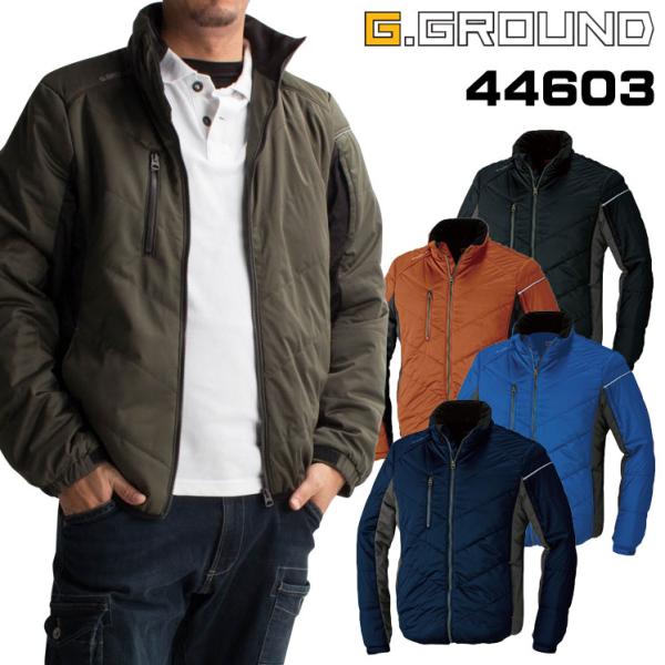 作業服・作業着・防寒着桑和 SOWA  44603防寒ブルゾン■シーズン秋冬用■素材表：ポリエステル100％裏：ポリエステル100％中綿：ポリエステル100％■機能ストレッチ消臭反射撥水防風*************************...