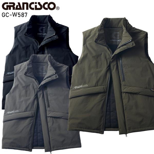 TAKAYA WORK WEAR 作業服 防寒着 防寒ベスト タカヤ商事 グランシスコ