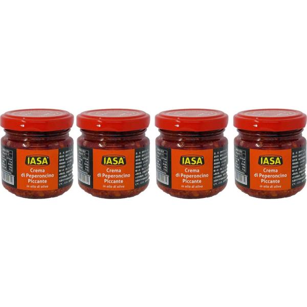 人気の 唐辛子ペーストを4個セットでお届け  イタリア・アマルフィ海岸よりお届けする自信の一品 新鮮な唐辛子を約30日間塩漬けに、その後塩を十分に取り払ったものをペースト状にし、オリーブオイルと混ぜて瓶詰め 添加物,保存料、着色料等は一切不...