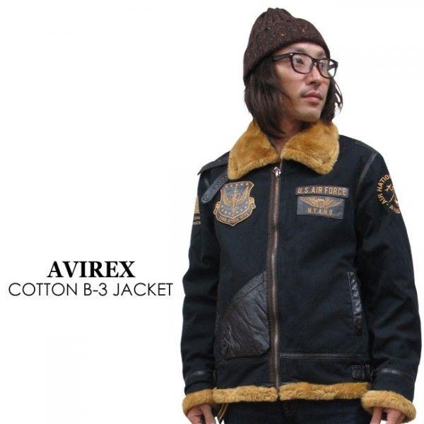 AVIREX AVIREX アヴィレックス コットン B-3ジャケット(A.N.G. AVIREX AVIREX アヴィレックス コットン B-3ジャケット(A.N.G.