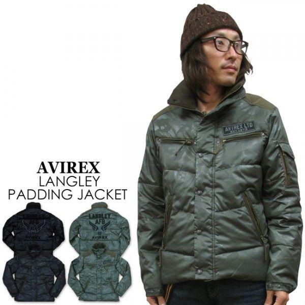 AVIREX（アヴィレックス） ラングレー パディング ジャケット : SUPER