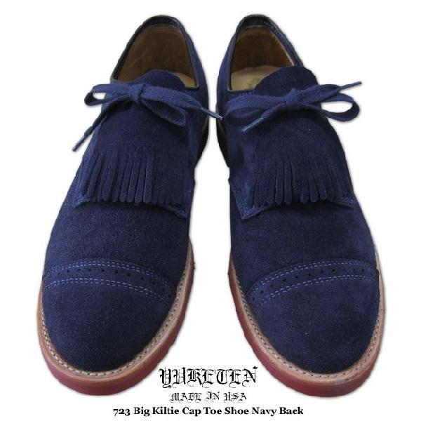 ユケテン 23cm キルト ダービーシューズ 2way YUKETEN ユケテン Big Kiltie Cap Toe Shoe ビッグキルティー キャップ