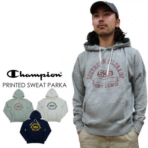 Champion（チャンピオン） カレッジプリント スウェットパーカー