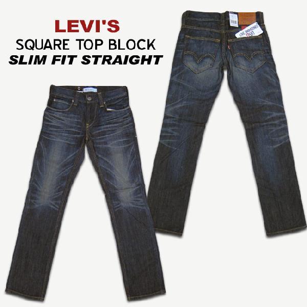 Levi's 511 SLIM スクエアトップブロックスリムジーンズ 4 LEVI'S SQUARE TOP BLOCK 511 SLIM FIT STRAIGHT リーバイス