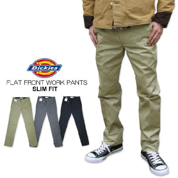 Dickies（ディッキーズ） Dickies WP873 FLAT FRONT SLIM FIT WORK 