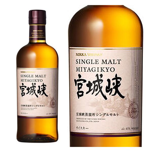 ニッカウヰスキー シングルモルト宮城峡 45度 700ml ウイスキー