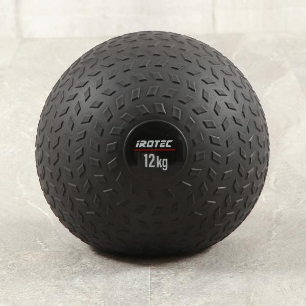 IROTEC（アイロテック）スラムボール12KG / クロスフィット 筋トレ ダンベル 体幹強化 有酸素運動 ウォールボール 体幹 メディシンボール スクワット