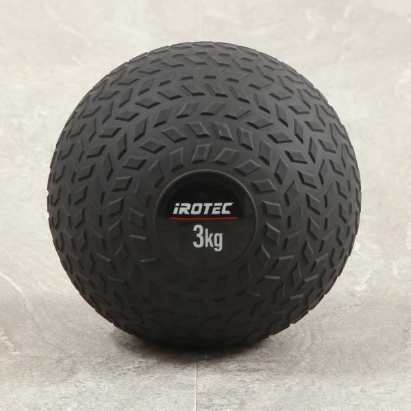 IROTEC（アイロテック）スラムボール3KG / クロスフィット 筋トレ ダンベル 体幹強化 有酸素運動 ウォールボール 体幹トレーニング メディシンボール スクワット
