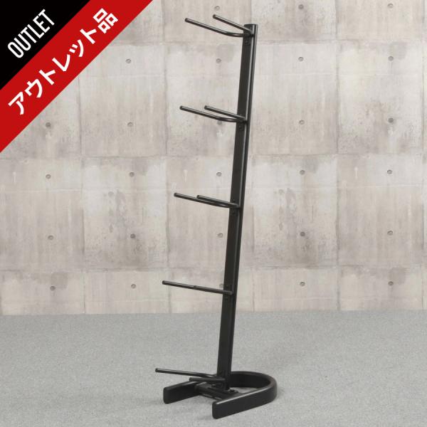 [アウトレット品]IROTEC（アイロテック）メディシンボールラックバーティカル 縦型タイプ/メディシンボール 収納 コンパクト
