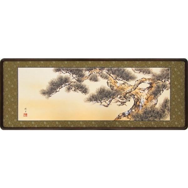 日本画「樹木（仮）」作者不明、印あり＞昭和、レトロ 木版画のことなら『木版画 版元 芸艸堂 Woodblock print』