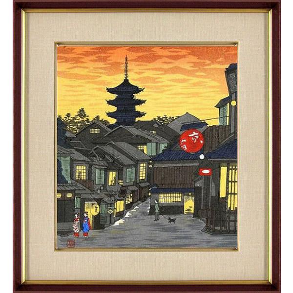 徳力富吉郎　きうり　木版画 切手版『E-14 徳力富吉郎 木版画 切手版 洛西 苔寺』｜【公式