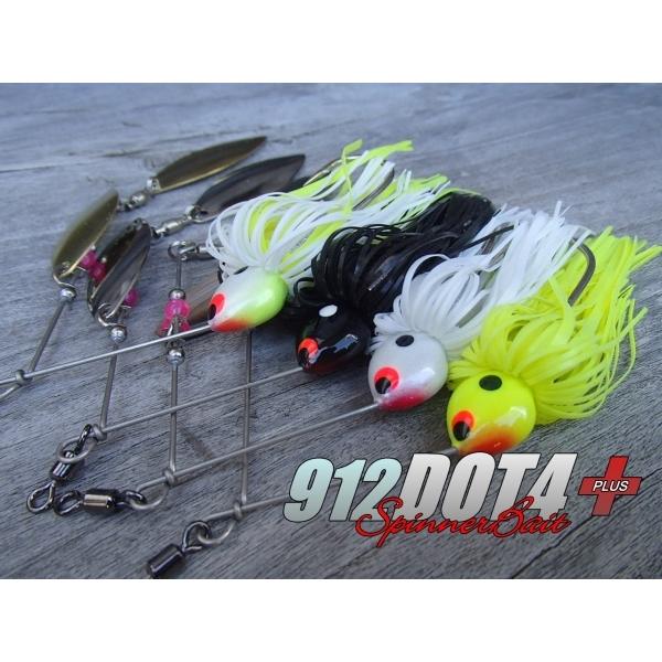 モリケンスピードバイト スピナーベイト 912DOT4プラス : スーパー