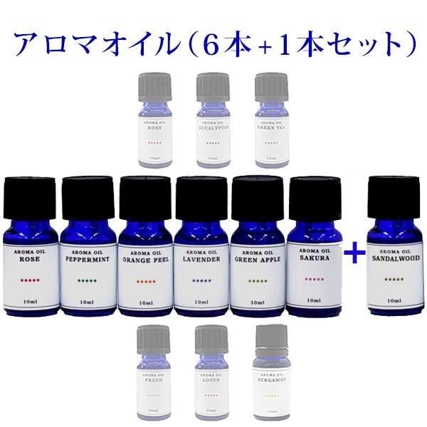 水溶性アロマオイル 選べる7本セット 10ml 3本セットに＋150円でもう1