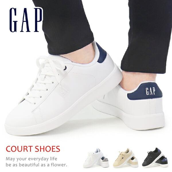 GAP ギャップ スニーカー ジュニア レディース メンズ コートシューズ カジュアルシューズ ローカット