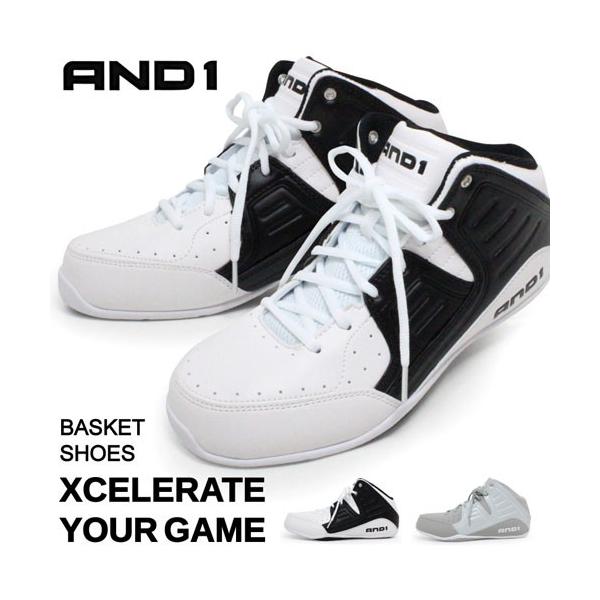 AND1 バッシュ バスケットシューズ ジュニア メンズ ハイカット