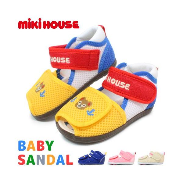 MIKIHOUSE サンダル MIKI HOUSE（ミキハウス） 靴 ベビーサンダル キッズ 男の子 女の子