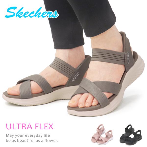 スケッチャーズ 厚底 サンダル レディース 厚底サンダル コンフォートサンダル ウェッジソール Skechers Pd Superfoot 通販 Yahoo ショッピング