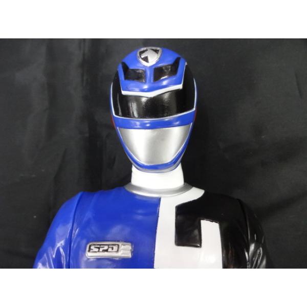 特捜戦隊デカレンジャー デカブルー ビッグサイズ ソフビ