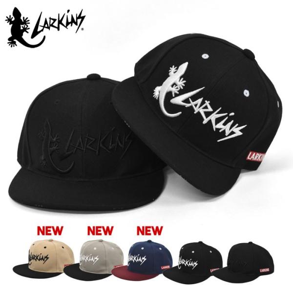 �L���b�v �X�q �����Y �������/LARKINS ���[�L���X/�A�N���� �h�J ���S �x�[�X�{�[���L���b�v �u�����h