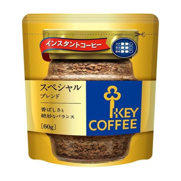KEY COFFEE（キーコーヒー） スペシャルブレンド60g×1個 詰替用