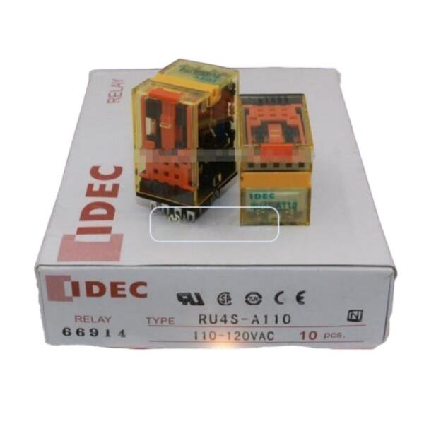 【新品★送料無料】10個セットIDEC製 パワーリレー RU4S-A110 110-120VAC【６ヶ月保証】