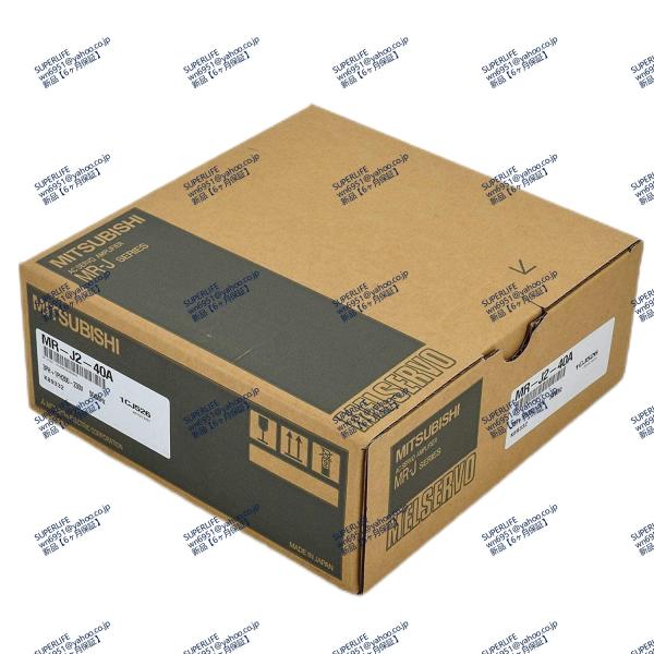 新品☆送料無料】 MELSEC MR-J2-40A サーボアンプ 【6ヶ月保証