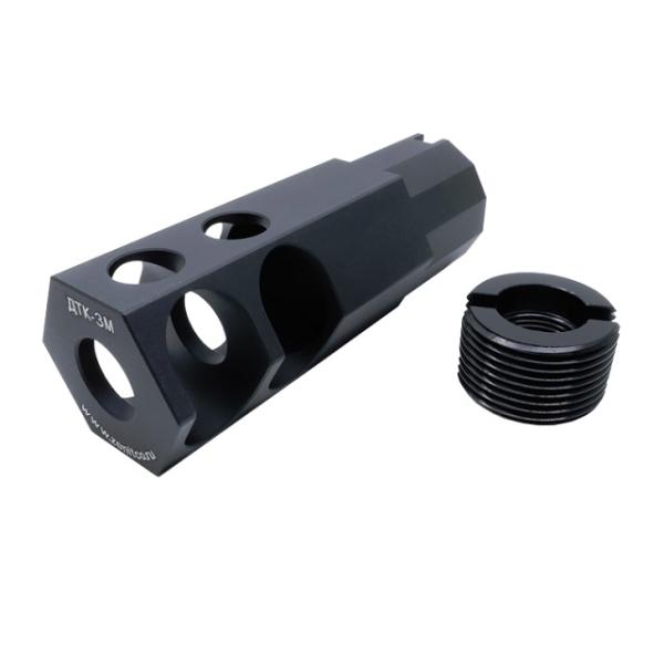 マルイAKM/次世代102用Zenitco DTK-3MタイプWII-02372(BK) 24mm正/14mm逆対応 [WII-02372]