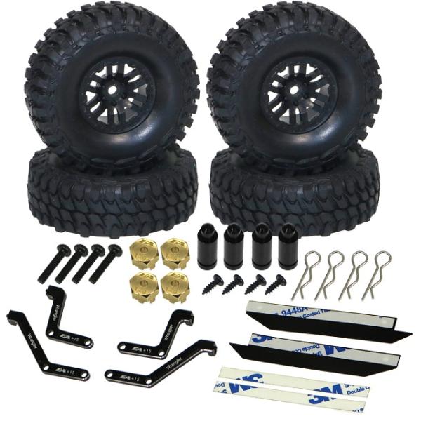 ミニラセット SPクローラーキット：京商MINI-Z 4X4ラングラー用 [MINI-Z4X4-21WRA