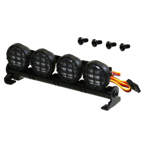 ルーフライト・ラウンドタイプ 白：BEC電源(4.8-6V) 用 [LED-18ROU-W2]