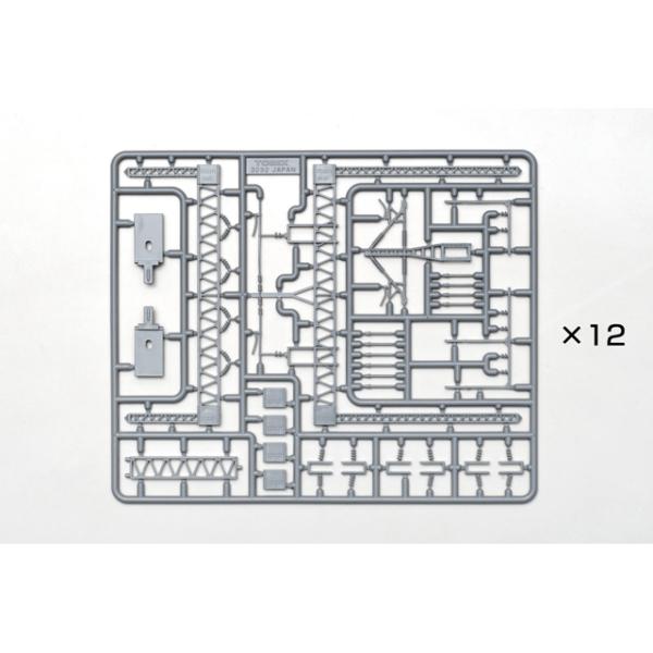 架線柱用複線高圧線トラス(12本分) [3282]