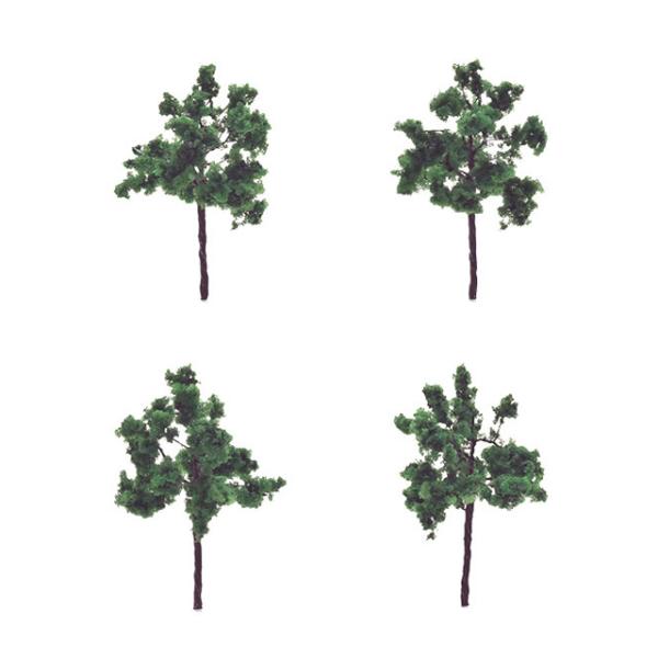 広葉樹(ディープグリーン・4本セット) [8207]
