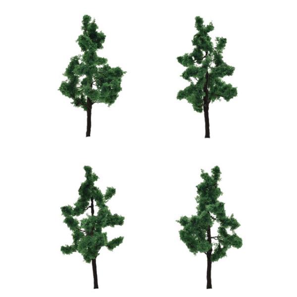 針葉樹(ディープグリーン・4本セット) [8208]