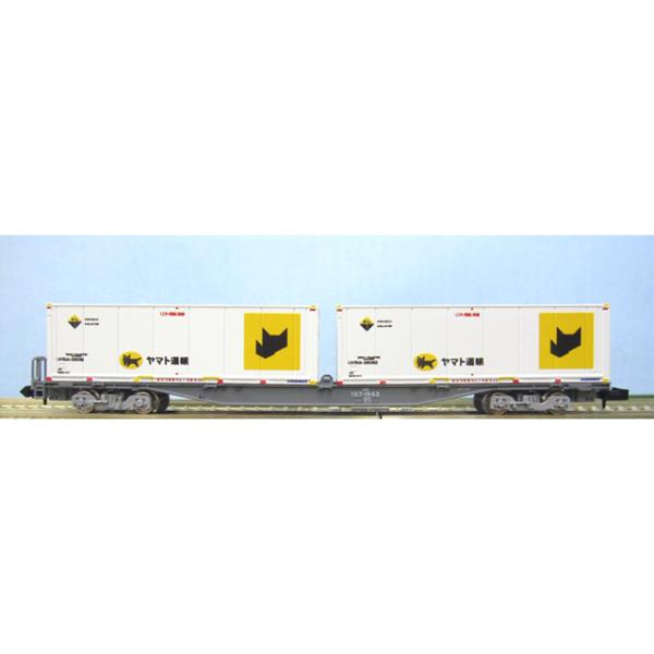 コキ107形(新塗装・ヤマト運輸コンテナ付) [8756] : スーパーラジコン