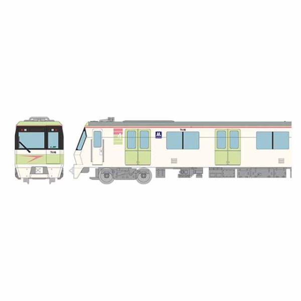 鉄道コレクション 大阪メトロ長堀鶴見緑地線 70系 後期車 桜色4両セット 鉄道コレクション 大阪メトロ長堀鶴見緑地線 70系 後期車 桜色4両