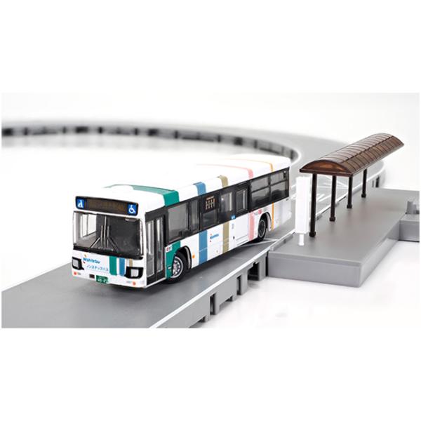 バスコレ走行システム基本セットA5 いすゞ エルガ西日本鉄道仕 [337676
