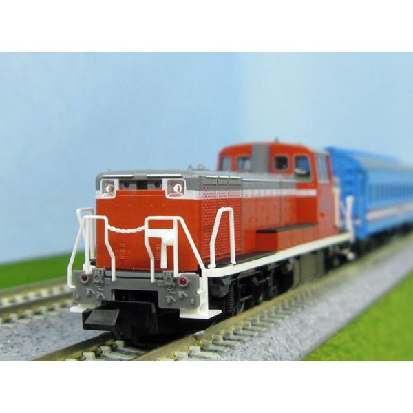 樽見鉄道 客車列車(TDE10‐3・オハフ500形・樽見鉄道色) セット [98585]