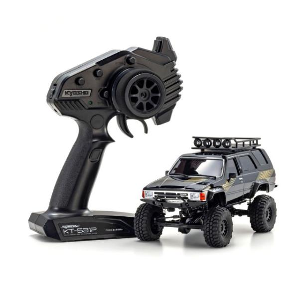 ミニッツMINI-Z 4ランナー(ハイラックスサーフ)アクセサリー付きブラック ミニッツ4×4 レディセット トヨタ 4ランナー(ハイラックスサーフ