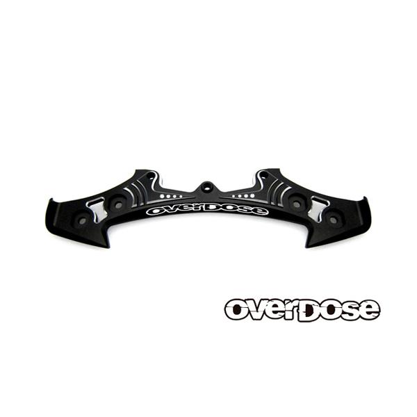 overdose OD2945アルミバンパーtype2/ブラック アルミバンパーtype2 ブラック [OD2945] : スーパーラジコンYahoo!店