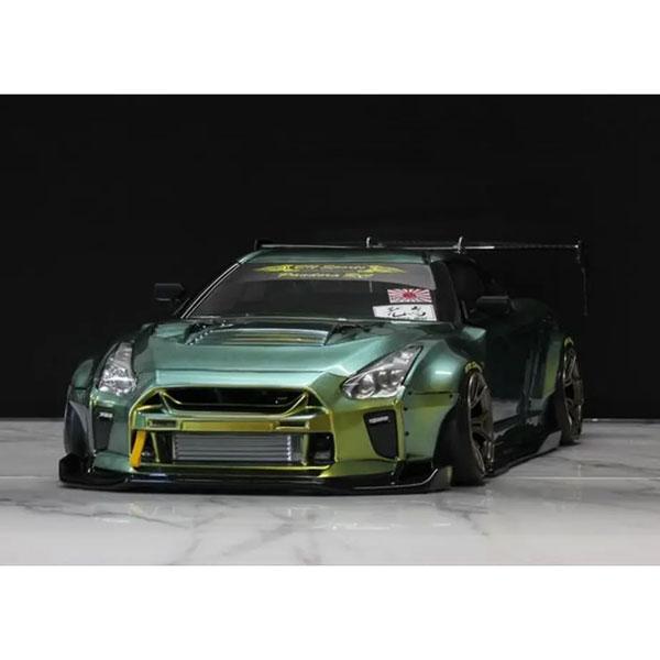BN Sports ラジコンボディ35 GT-Rスタイル 1/10 NISSAN GT-R R35 BLS(BN Sports公認) ボディ [PAB-3207] : スーパー