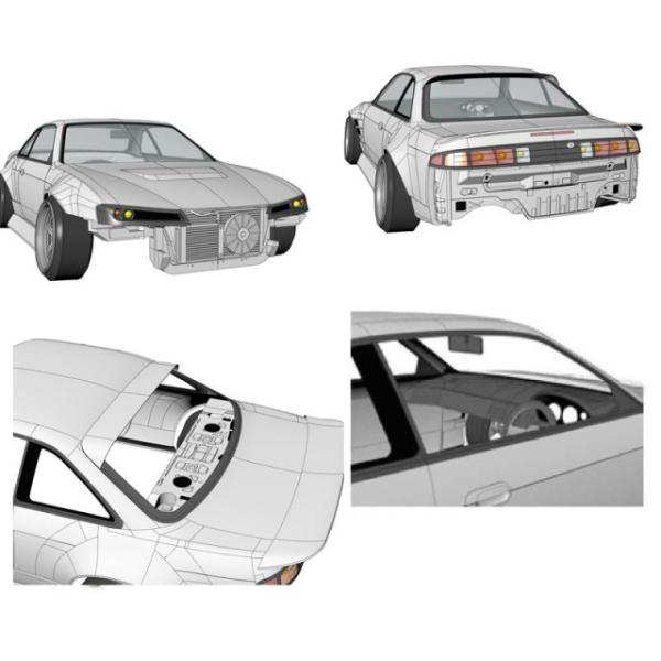 NISSAN シルビア(S14) インナーパーツSET [AD-HB22I] : スーパー