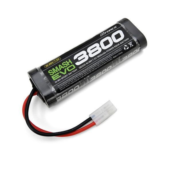 SMASH EVO NiMH 7.2V 3800mAh [GE025] : スーパーラジコンYahoo!店