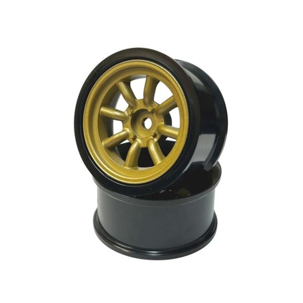 ワタナベ Type ホイール オフセット6 ゴールド(Fifteenシリーズ) 2個入